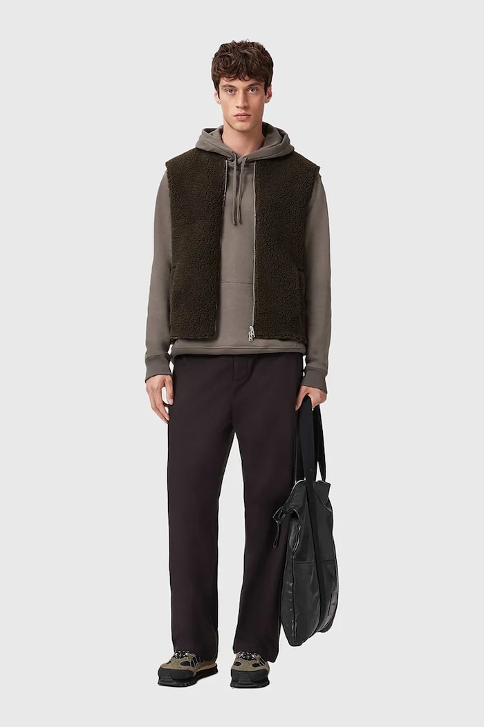Vesta AllSaints OTIS hnědá M063OD