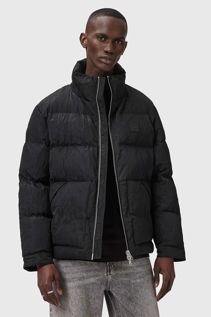 Bunda AllSaints PULSE M014OD čierna