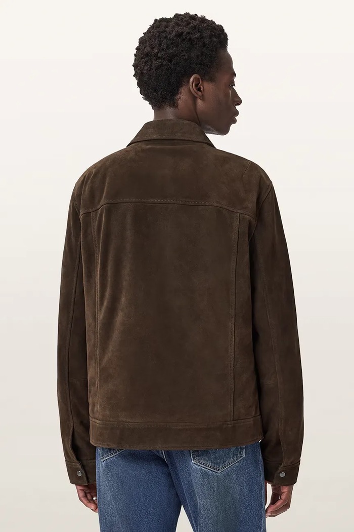 AllSaints RHONE M011LD brązowy AW25