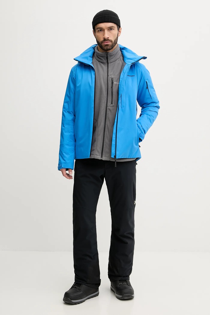 Lyžařská bunda Peak Performance Maroon G80505 modrá AW25