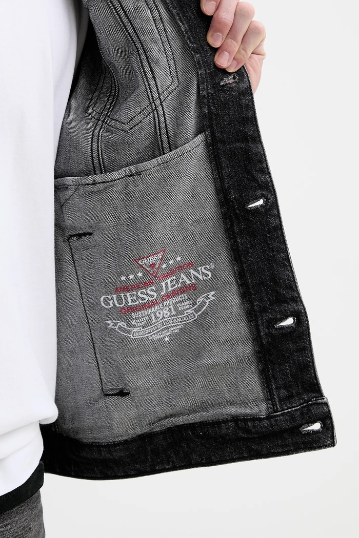 Rifľová bunda Guess Jeans M5BN38.D5LW5