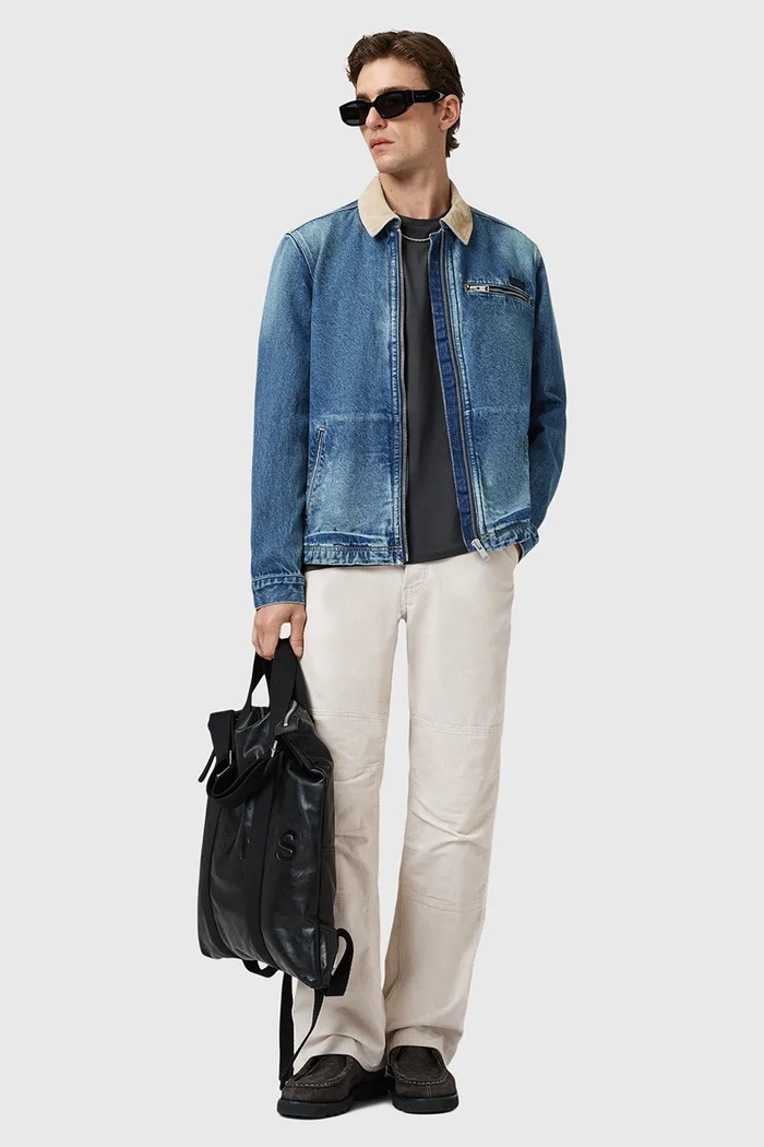 Τζιν μπουφάν AllSaints ROTHWELL M030OD