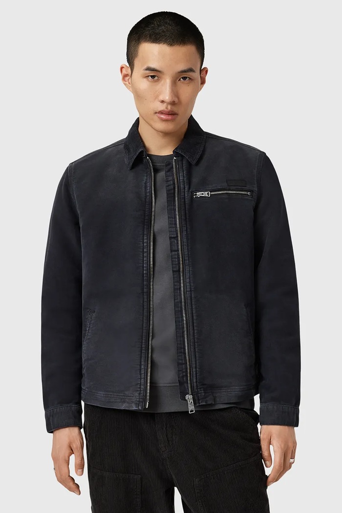 AllSaints geacă ROTHWELL M032OD negru AW25