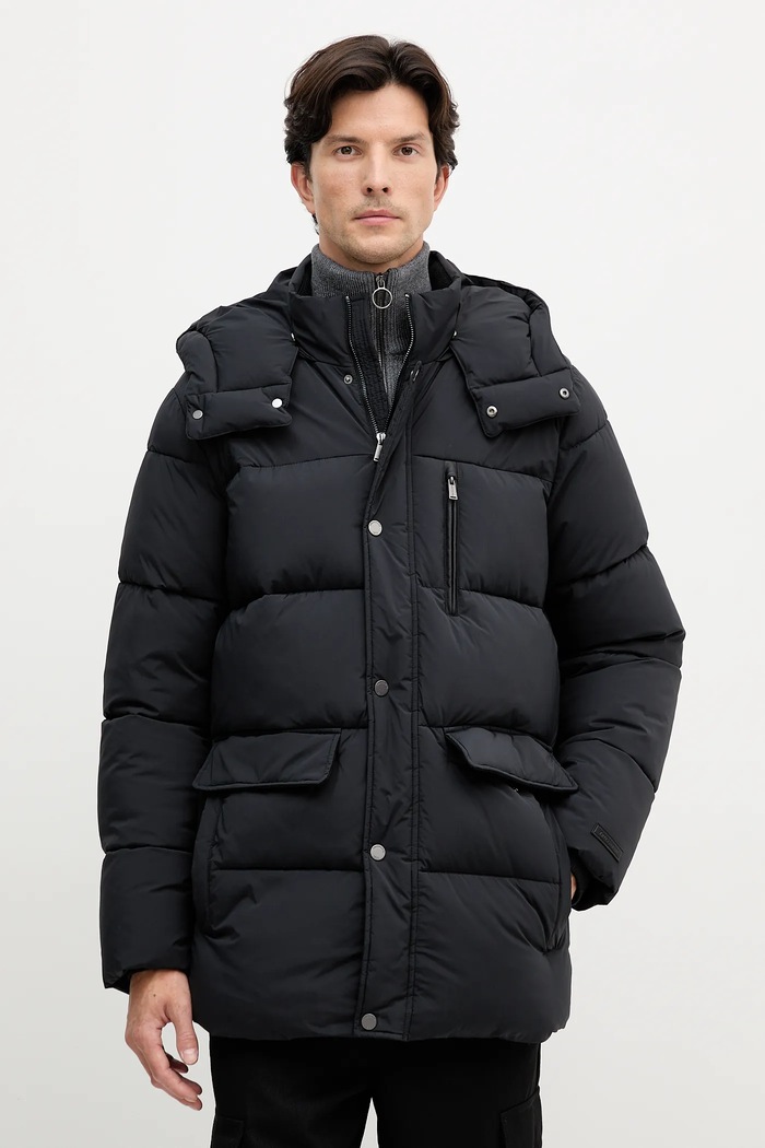 Trussardi geacă cu captuseala negru F008M000013N