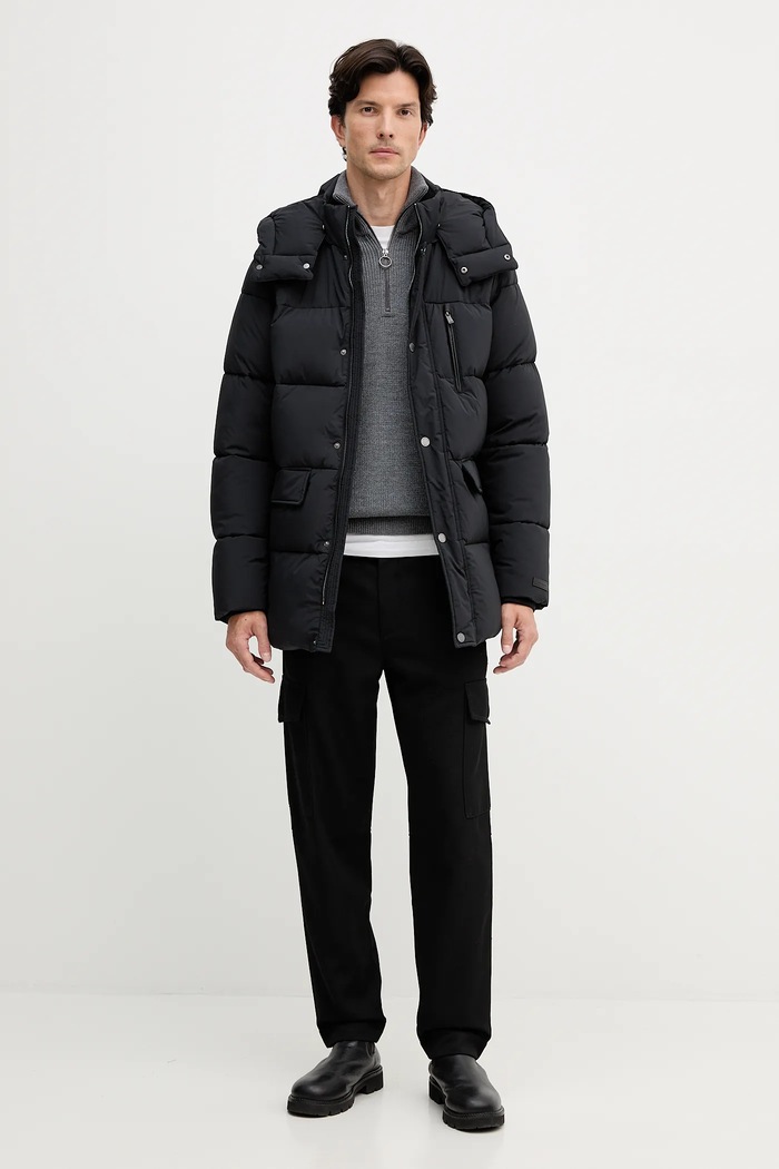 Trussardi geacă F008M000013N negru AA00