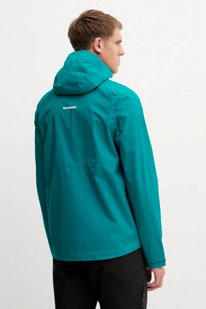 Oblačila Outdoor jakna Mammut Linard Light 1010.31490 turkizna