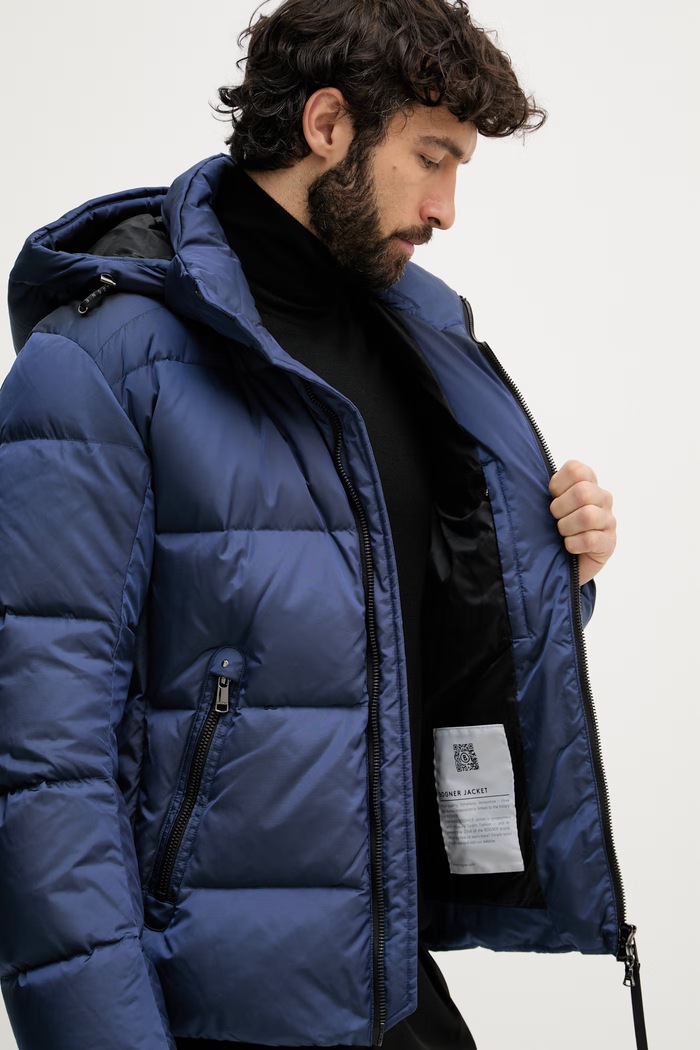 BOGNER πουπουλένιο μπουφάν ανδρικό JAMY 38437593