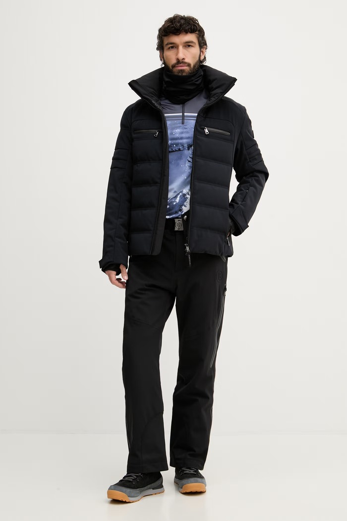 BOGNER μπουφάν σκι ανδρικό MINHO 31078343 μαύρο AW25