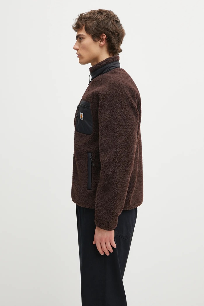 Carhartt WIP Φλις μπουφάν Carhartt WIP Prentis Liner I035696.3ANXX καφέ AW25