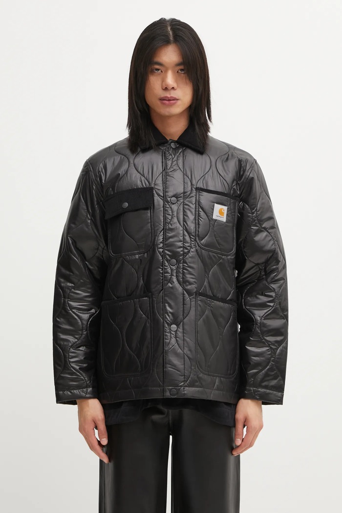 Куртка Carhartt WIP Oscar Chore Liner без капюшона чёрный I035366.89XX