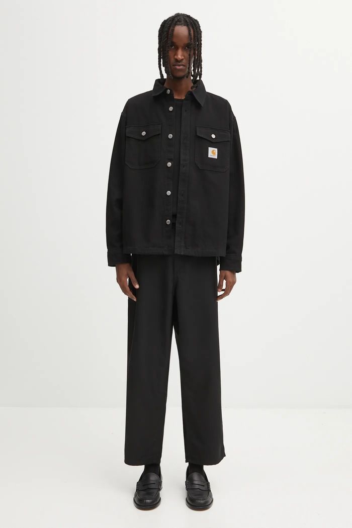 Carhartt WIP kurtka bawełniana Selby Shirt Jac I035305.89XX