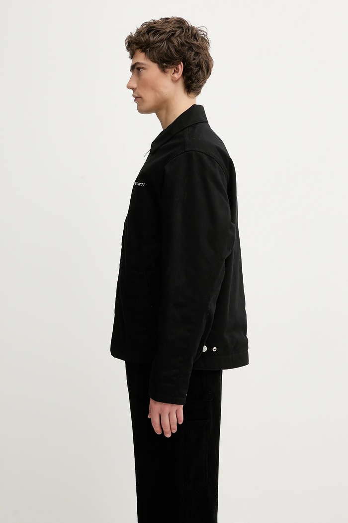 Carhartt WIP kurtka jeansowa Module Script Jacket I035621.0D201 czarny AW25