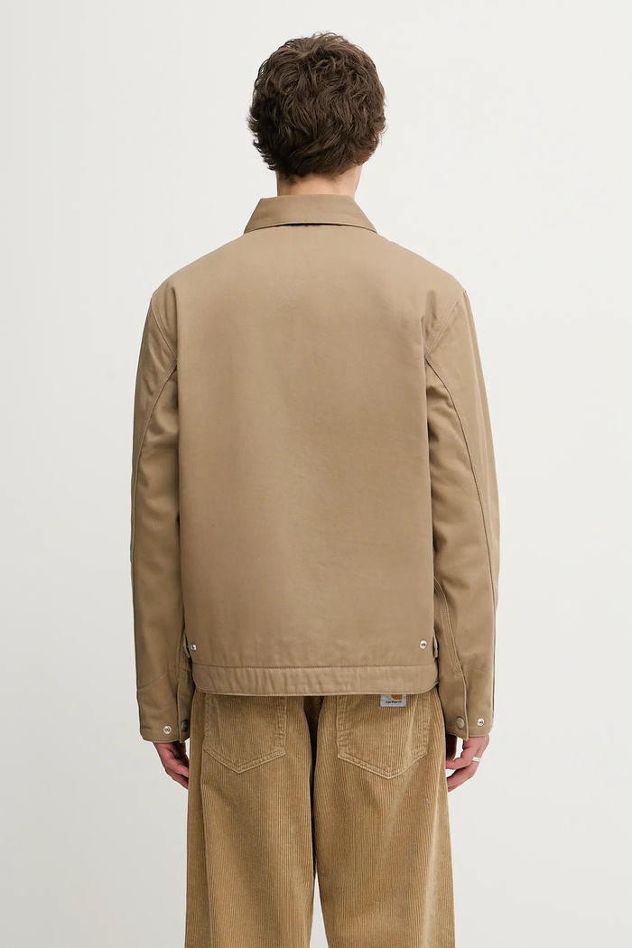 Odzież Carhartt WIP kurtka jeansowa Module Script Jacket I035621.0DK01 beżowy