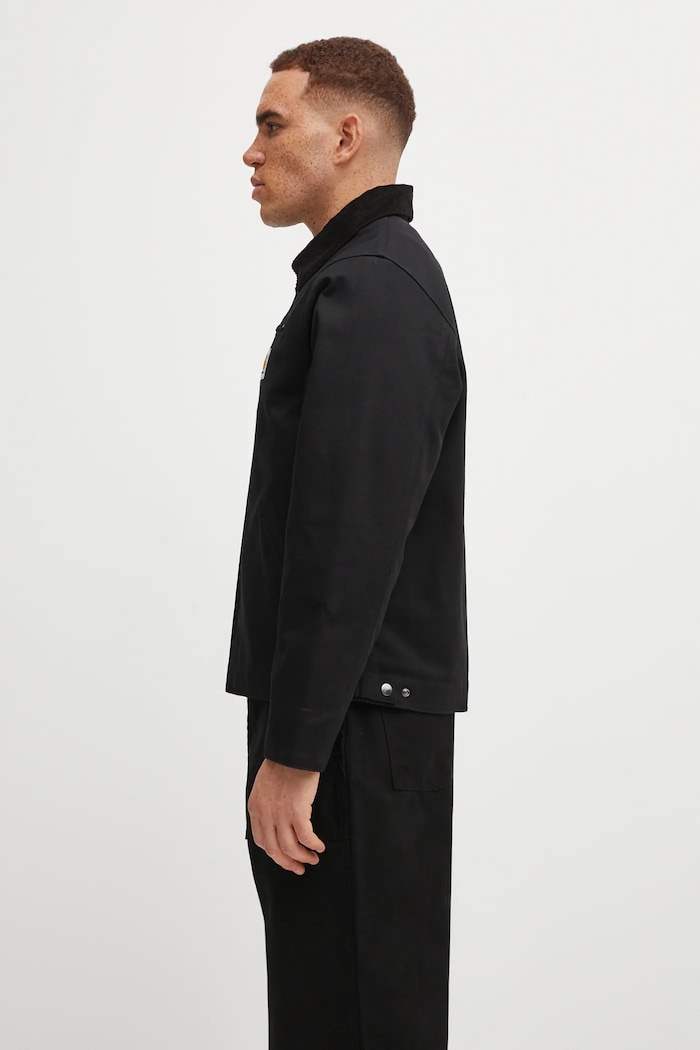 Bavlnená bunda Carhartt WIP Detroit Jacket I015264.0 čierna AW25