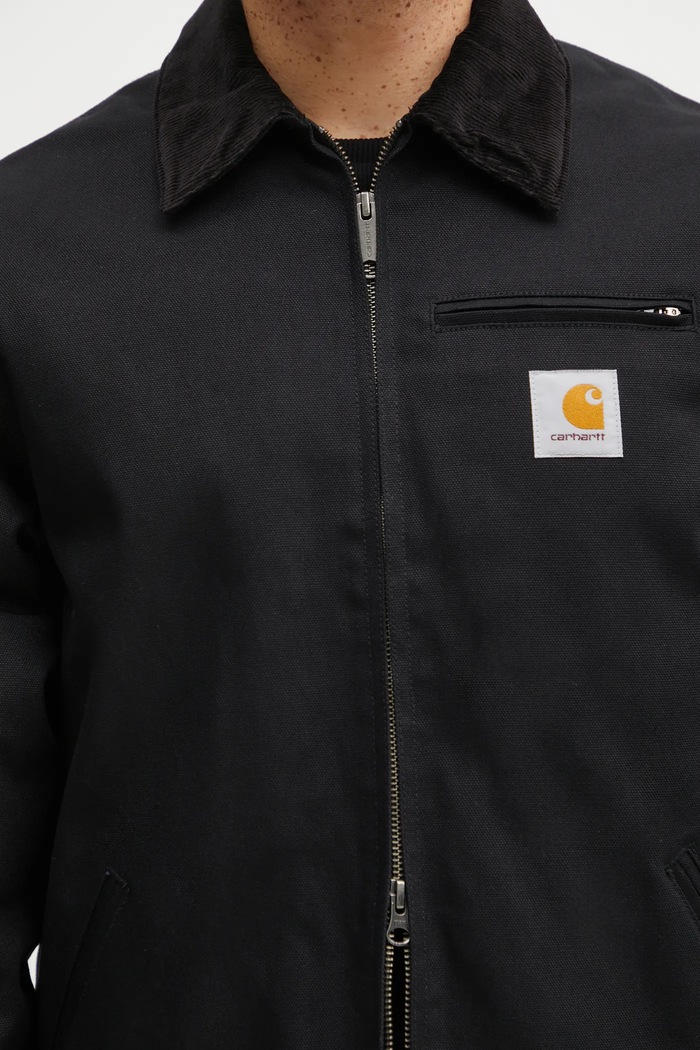 Bavlnená bunda Carhartt WIP Detroit Jacket čierna I015264.0