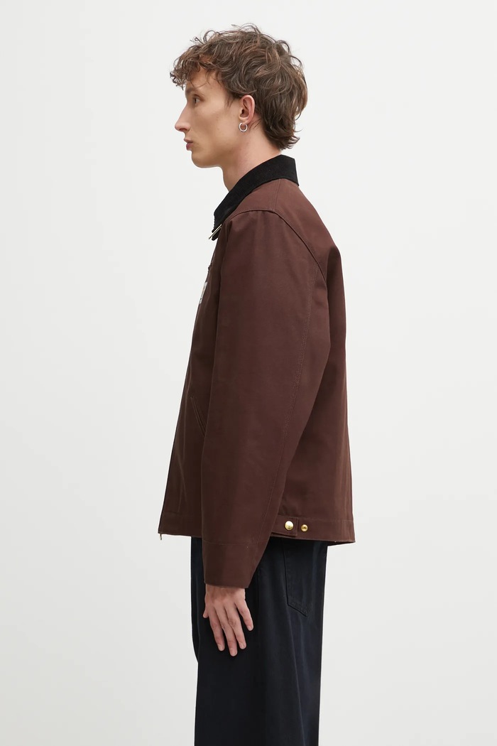 Бавовняна куртка Carhartt WIP Detroit Jacket I015264.1YL01 коричневий AW25
