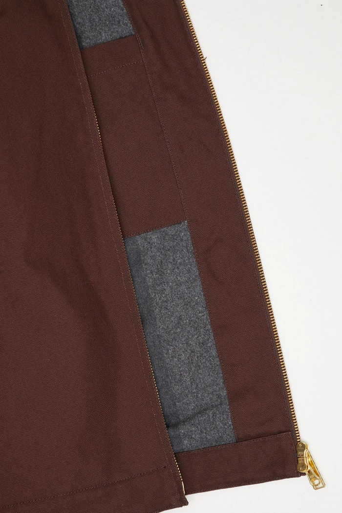 Бавовняна куртка Carhartt WIP Detroit Jacket I015264.1YL01 коричневий