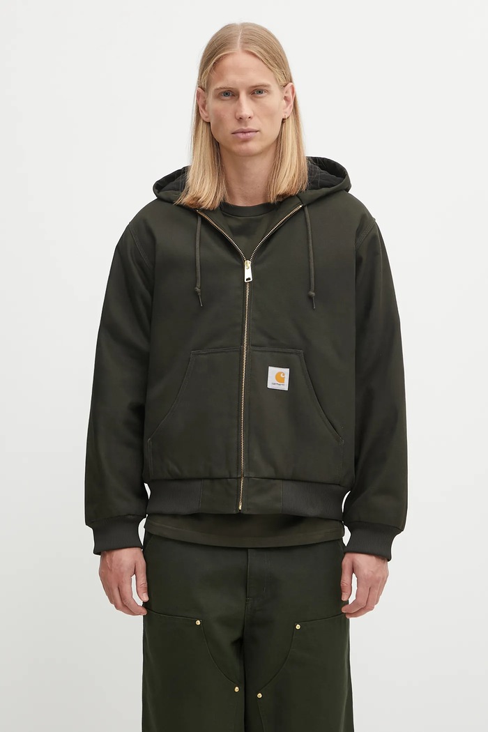 Carhartt WIP giacca in cotone Active Jacket transitorio verde I023083.4901