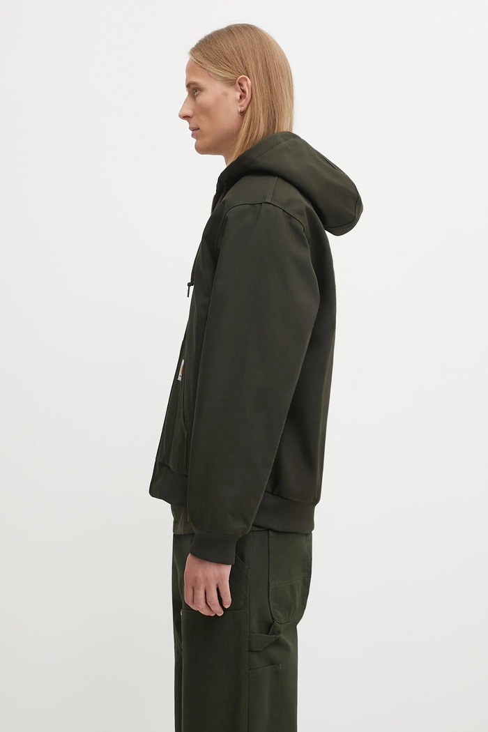 Carhartt WIP giacca in cotone Active Jacket I023083.4901 verde AW25