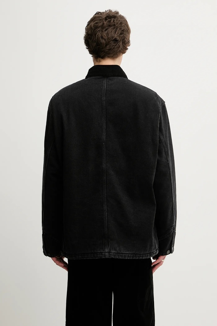 Oblečenie Rifľová bunda Carhartt WIP OG Chore Coat I035877.0 čierna
