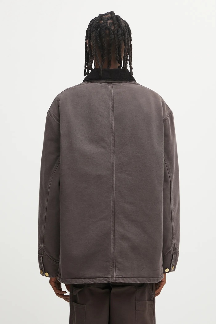 Odjeća Pamučna jakna Carhartt WIP OG Chore Coat I035613.1YL4O smeđa