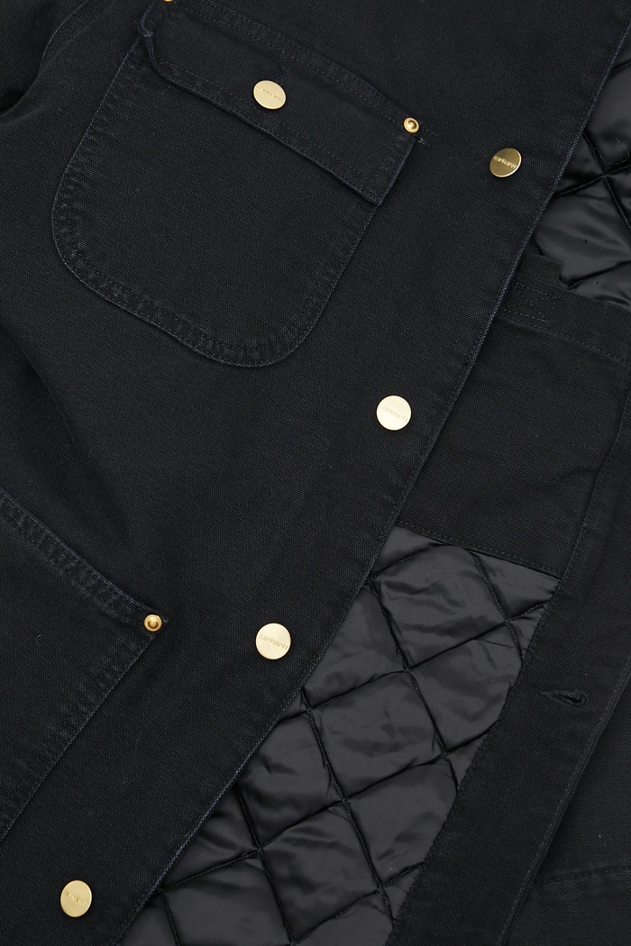 Carhartt WIP kurtka bawełniana OG Chore Coat I035613.00E4O czarny
