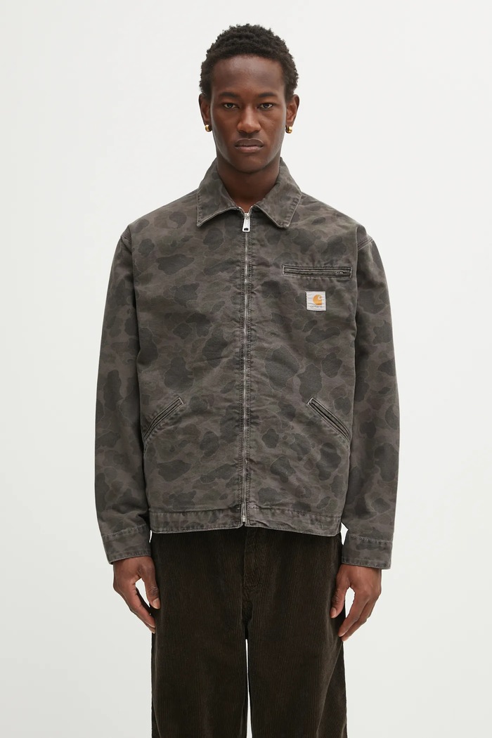 Бавовняна куртка Carhartt WIP Duck Detroit Jacket інші зелений I034281.3ELGD