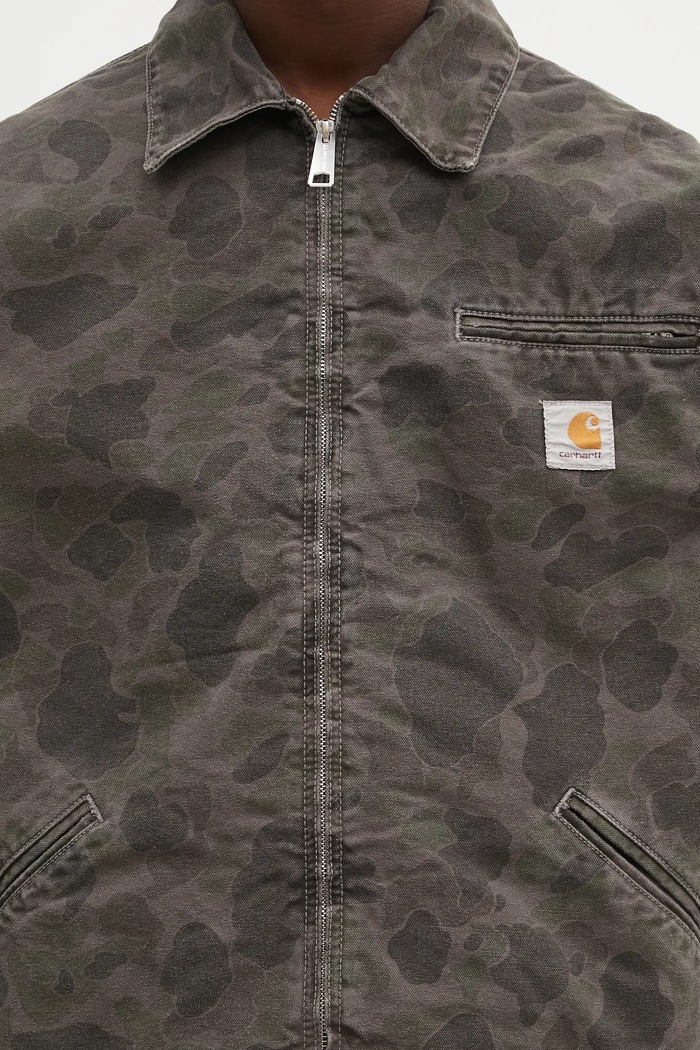 Бавовняна куртка Carhartt WIP Duck Detroit Jacket зелений I034281.3ELGD