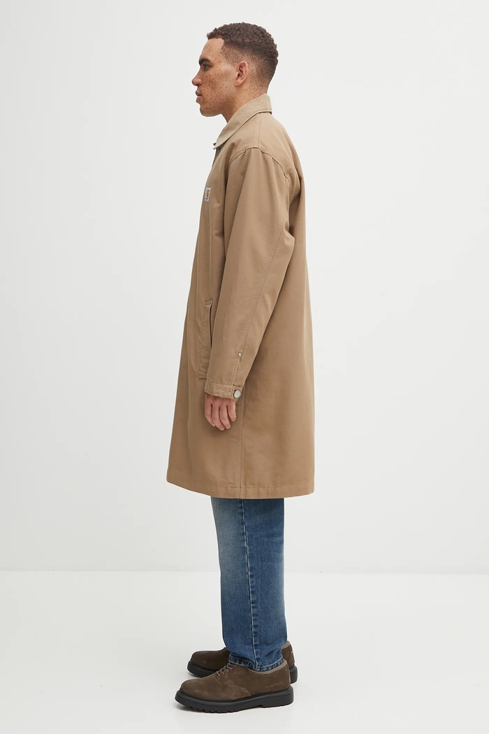 Carhartt WIP giacca di jeans Webster Coat I035618.3AF02 beige AW25
