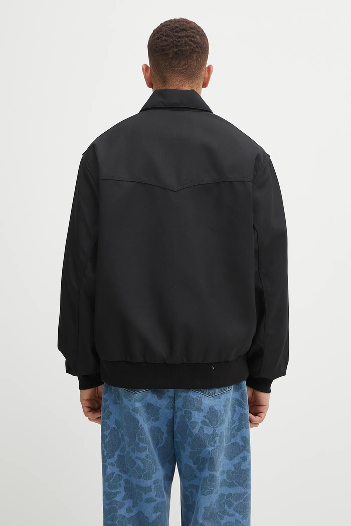 Odzież Carhartt WIP kurtka bomber z dodatkiem wełny Ray Jacket I035622.8901 czarny
