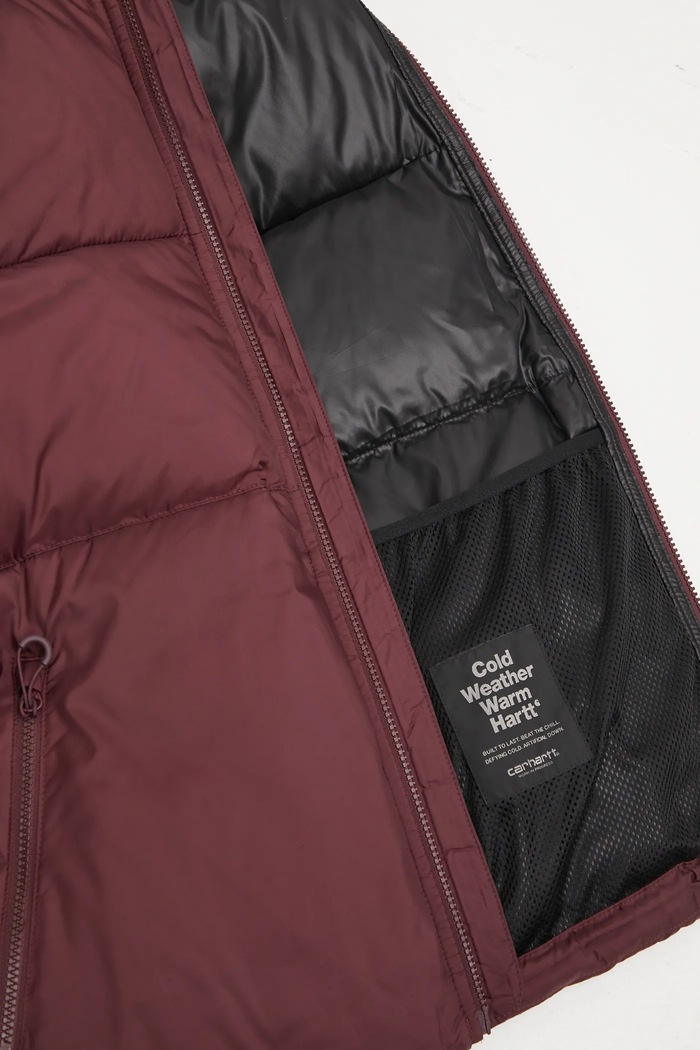Carhartt WIP kurtka Toronto Jacket I033920.3A2XX bordowy