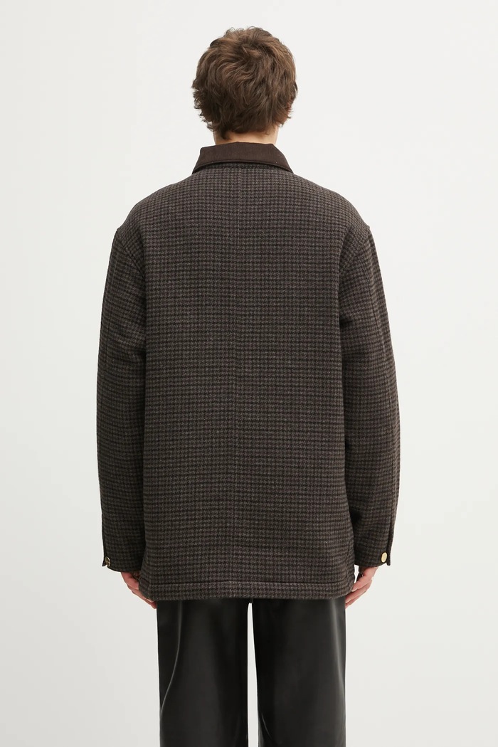 Одяг Куртка з додаванням вовни Carhartt WIP Lowis Chore Coat I035344.35MXX коричневий