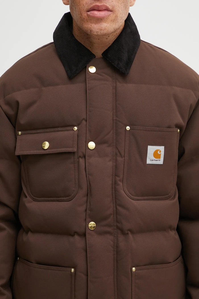 Jakna Carhartt WIP Rayler Jacket Carhartt WIP I035798.1YLXX smeđa
