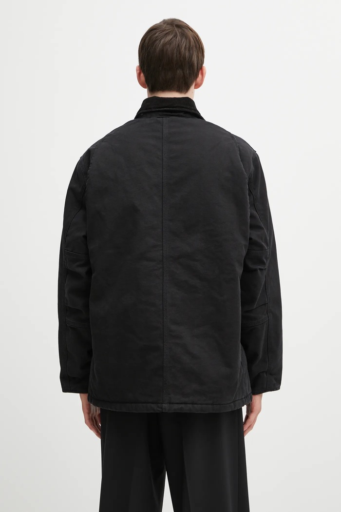 Carhartt WIP parka bawełniana Ambel Coat I035616.0 czarny