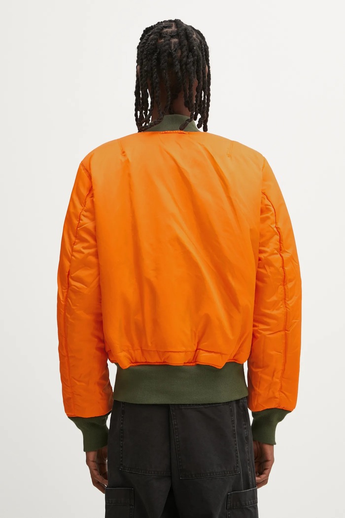 No Problemo kifordítható bomber dzseki Alpha Industries No War MA-1 NP7113504 zöld