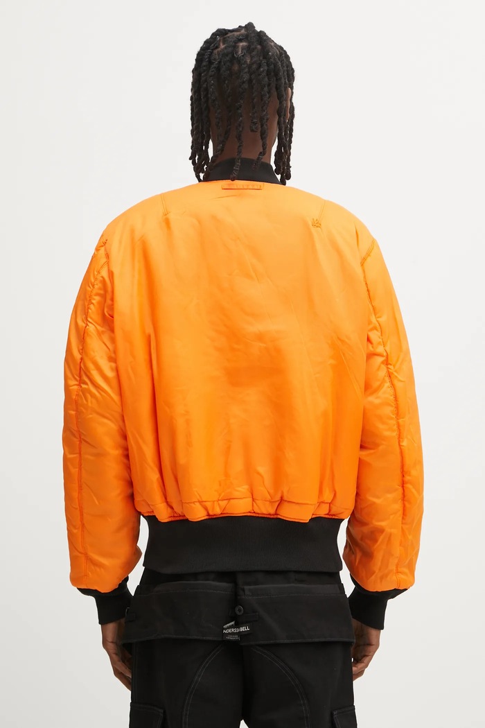Αναστρέψιμο μπουφάν bomber No Problemo x Alpha Industries No War MA-1 NP7113504 μαύρο
