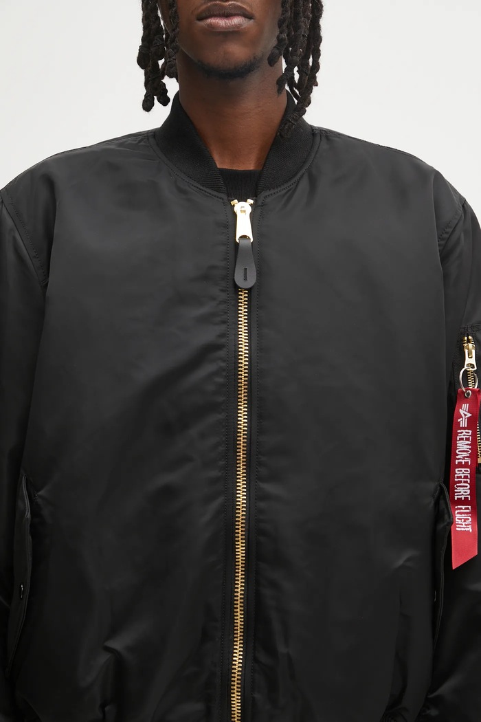 No Problemo kifordítható bomber dzseki Alpha Industries No War MA-1 NP7113504