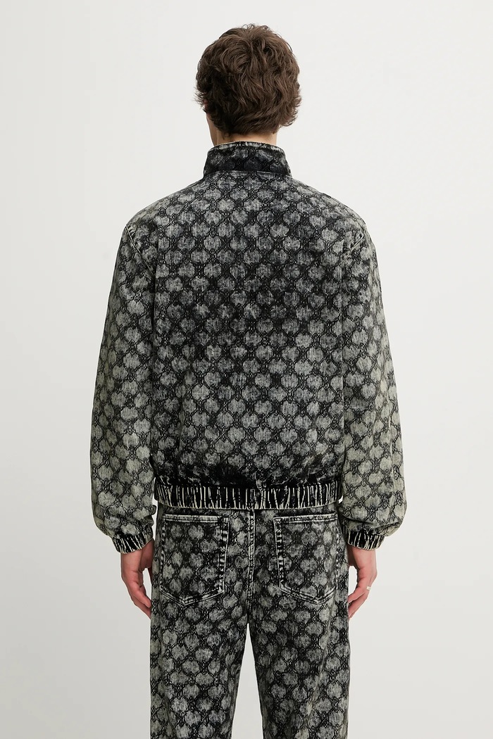Îmbrăcăminte Daily Paper geacă Velvet Track Jacket 2521142 albastru