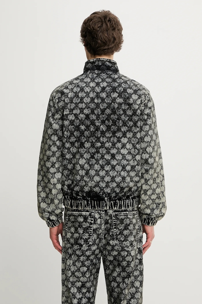 Îmbrăcăminte Daily Paper geacă Velvet Track Jacket 2521142 albastru