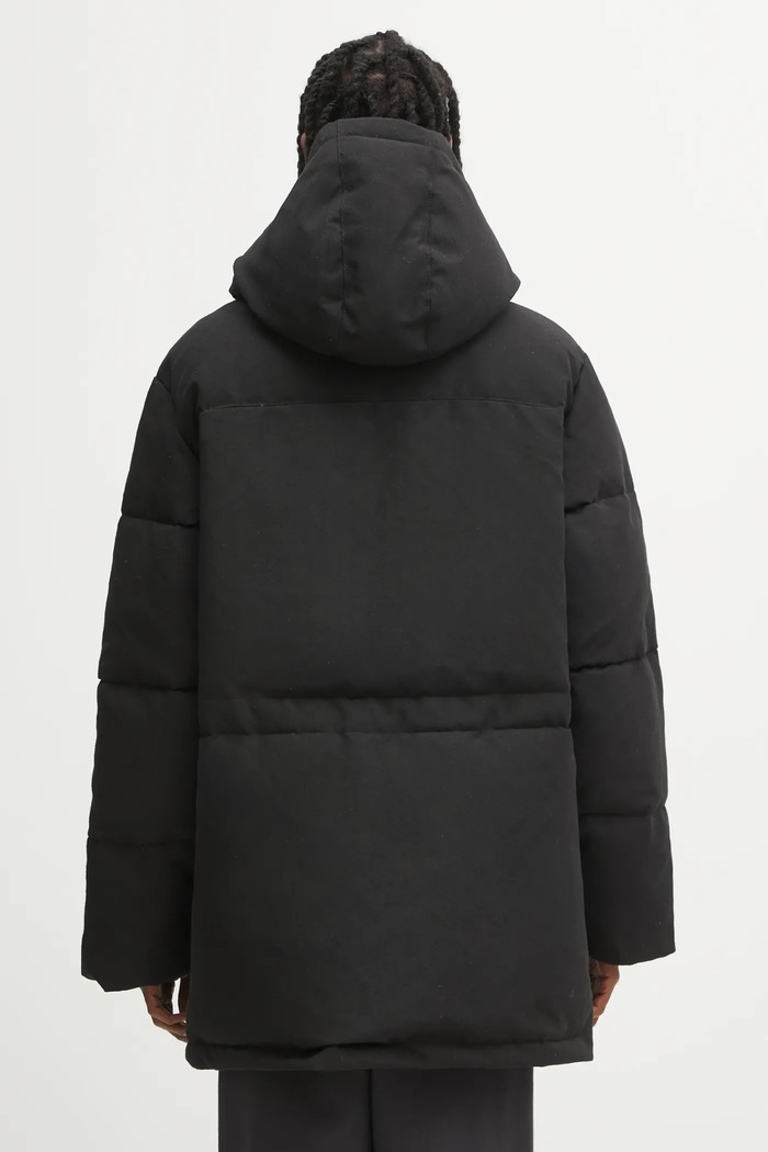 Ruházat Daily Paper rövid kabát Oba Monogram Puffer 2521155 fekete