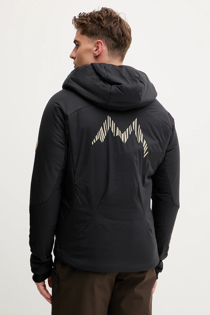Descente Kurtka LIGHT INSULATION HOODIE Marco Odermatt DW5FJK44MU czarny AW25