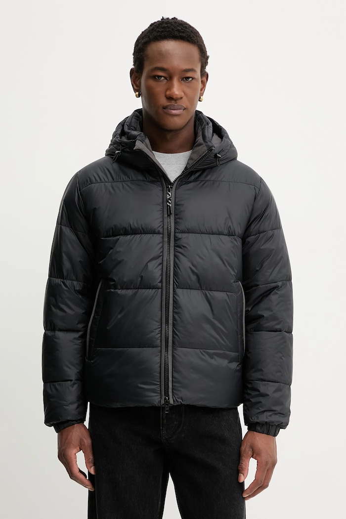 Abercrombie & Fitch rövid kabát szigetelt fekete KI132.5161.900
