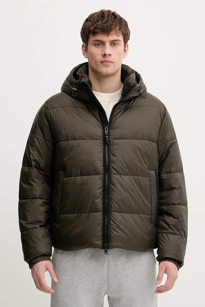 Bunda Abercrombie & Fitch zateplené zelená KI132.5212.330