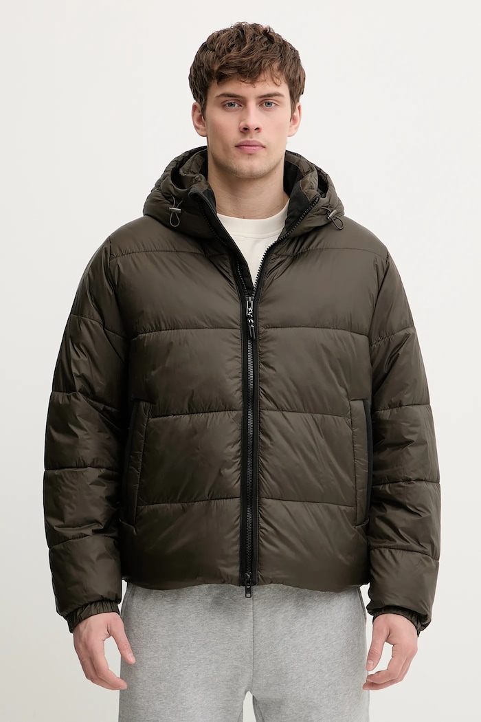 Bunda Abercrombie & Fitch zateplené zelená KI132.5212.330