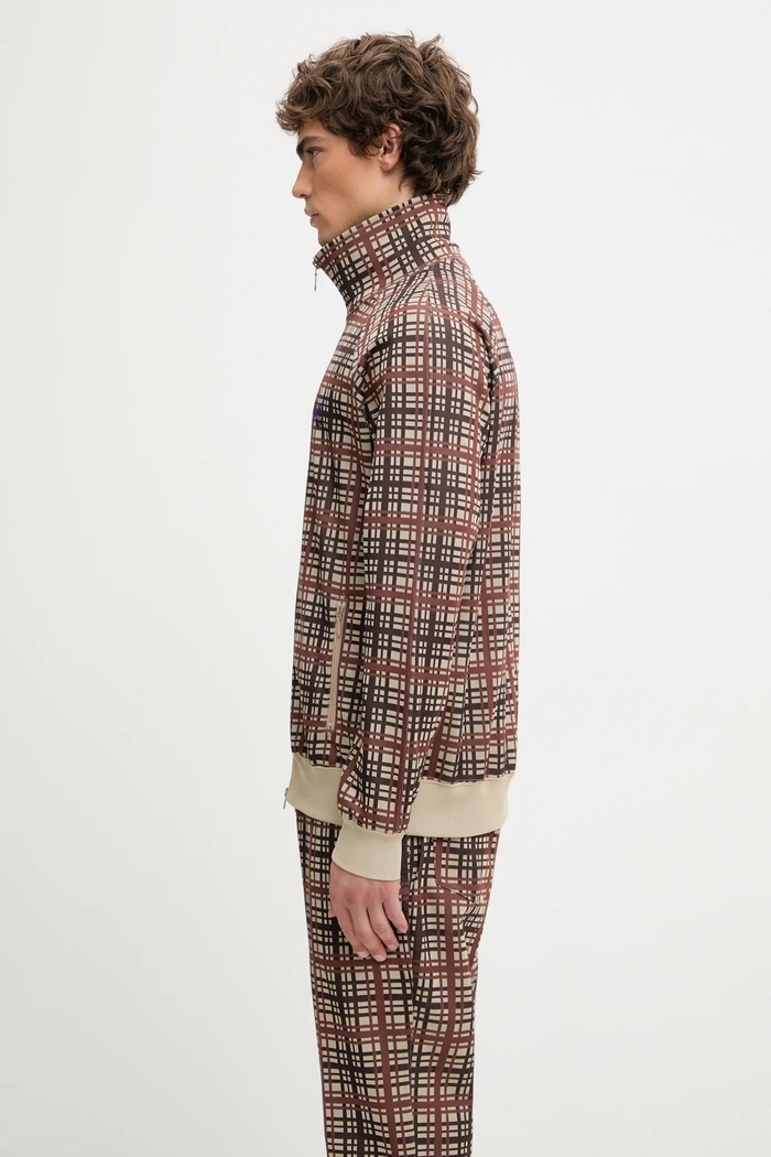Суичър Needles Track Jacket RW312 кафяв AW25
