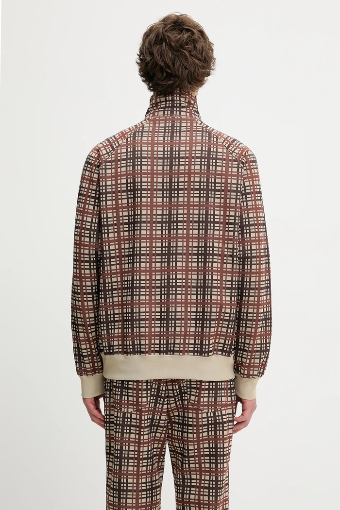 Дрехи Суичър Needles Track Jacket RW312 кафяв
