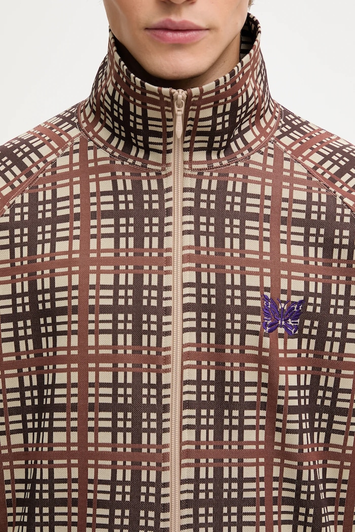 Needles bluză Track Jacket maro RW312