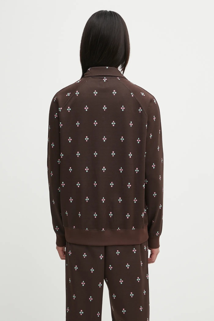 Ρούχα Μπλούζα Needles Track Jacket RW312 καφέ