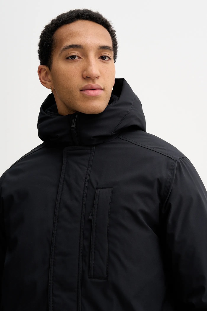 Μπουφάν Hollister Co. μαύρο KI332.5077.900