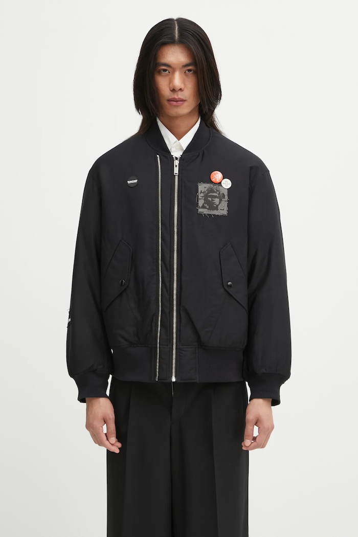 Bomber bunda Undercover Blouson jemné zateplení černá UP2E4203